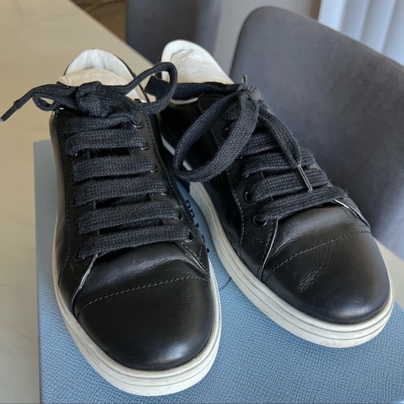 Prada Soft Leather Women’s Sneakers - Picture 4 of 8